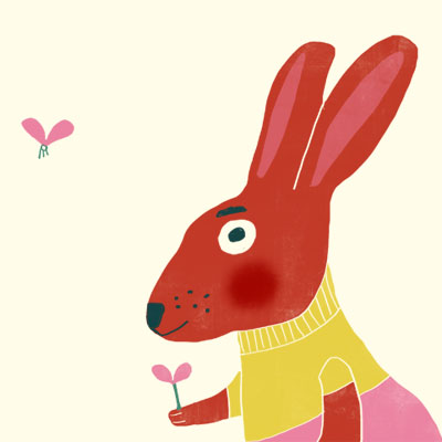 Heidi Hare animal character for Childrens picture book