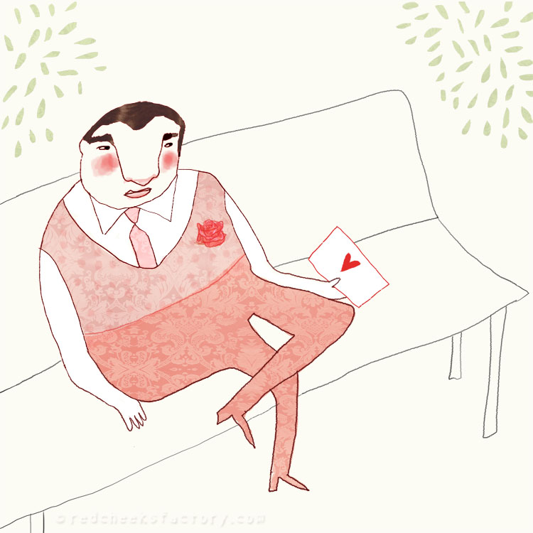 Blind Date George Illustration Nelleke Verhoeff