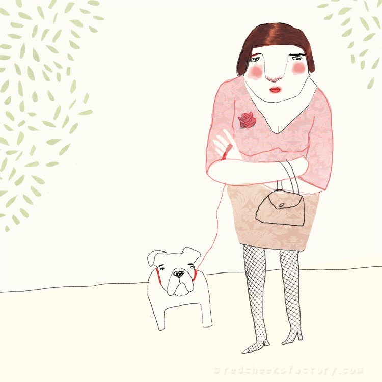 Blind Date Magda Illustration Nelleke Verhoeff