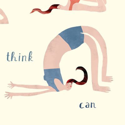 illustratons of various yoga postures