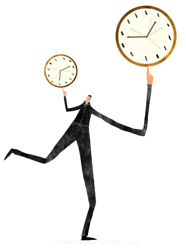 Time Management illustration 3 - Nelleke verhoeff