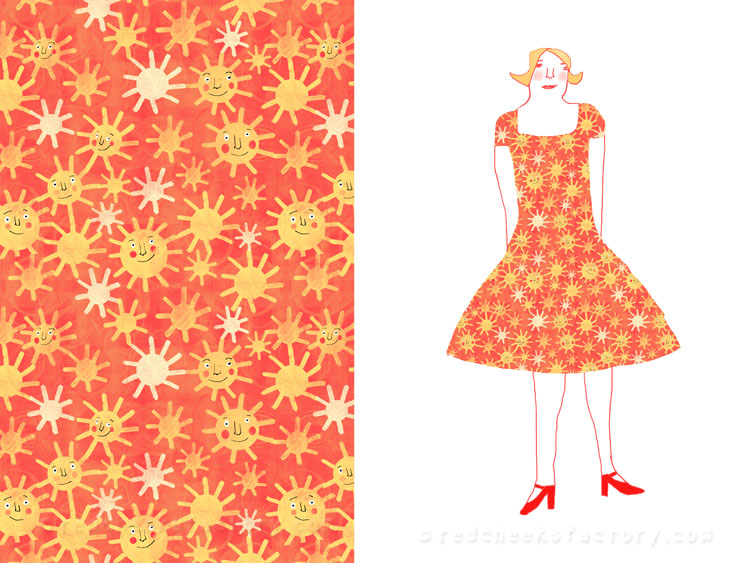 Hello Sunshine sunny summer pattern  2 Nelleke Verhoeff